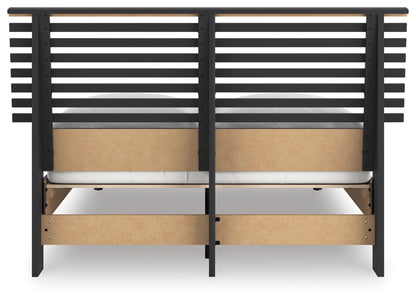Danziar Full Slat Panel Bed