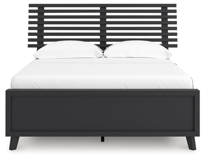 Danziar Full Slat Panel Bed