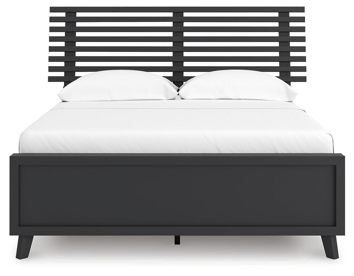 Danziar Full Slat Panel Bed