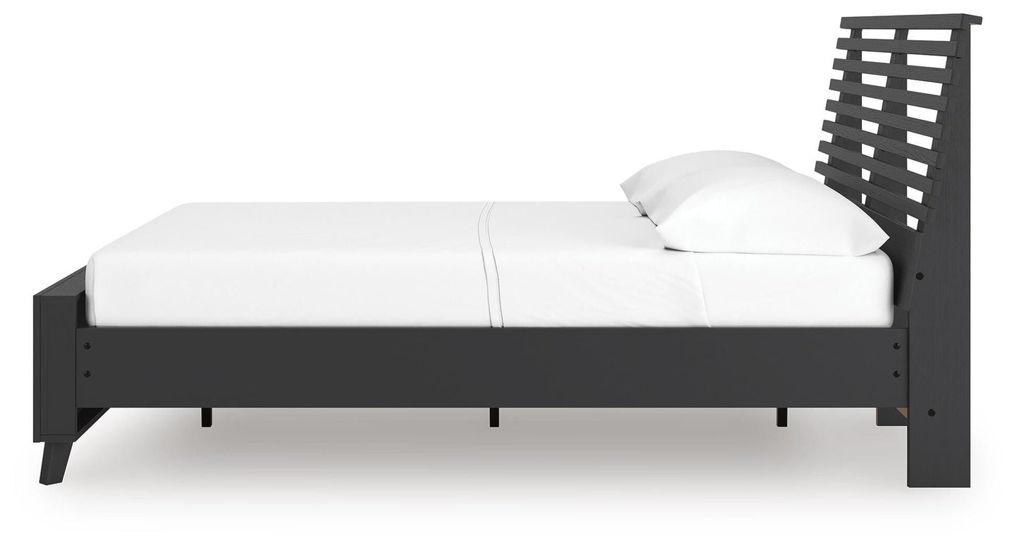 Danziar Full Slat Panel Bed