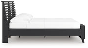 Danziar Full Slat Panel Bed