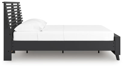 Danziar Full Slat Panel Bed