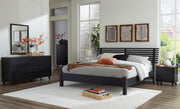 Danziar King Slat Panel Bed, Dresser and Mirror