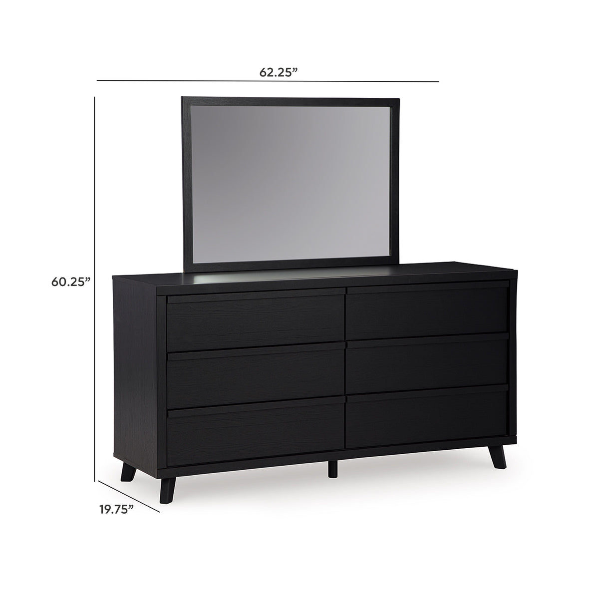 Danziar Dresser and Mirror