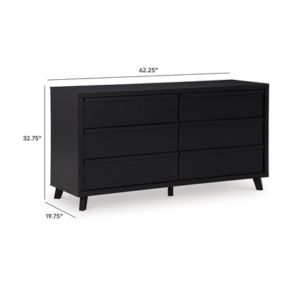 Danziar Six Drawer Dresser