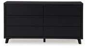 Danziar Six Drawer Dresser