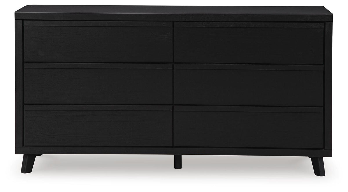 Danziar King Panel Bed, Dresser and Nightstand