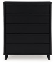Danziar Queen Panel Headboard, Dresser, Mirror, Chest and Nightstand