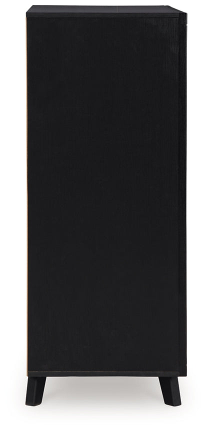 Danziar Five Drawer Wide Chest