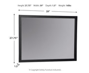 Danziar Bedroom Mirror