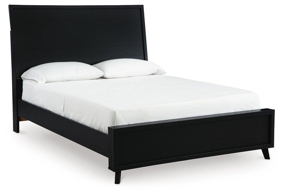 Danziar Queen Panel Bed, Dresser, Mirror, Chest and Nightstand