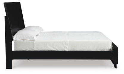 Danziar Queen Panel Bed, Dresser, Mirror, Chest and Nightstand