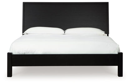 Danziar King Panel Bed, Dresser, Mirror and Chest