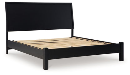 Danziar Queen Panel Bed, Dresser and Mirror