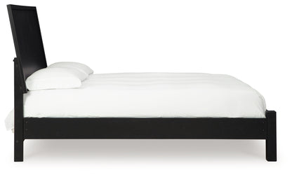 Danziar King Panel Bed, Dresser, Mirror and Chest