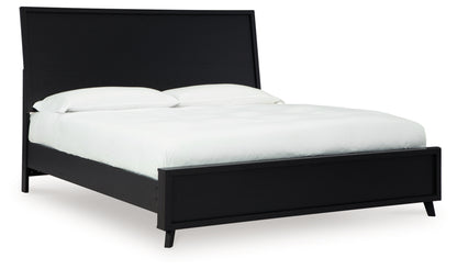 Danziar King Panel Bed, Dresser, Mirror and Chest