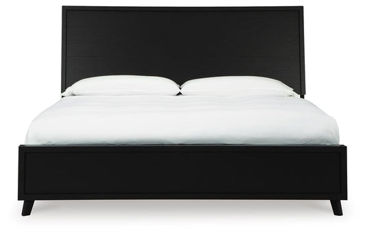 Danziar King Panel Bed, Dresser, Mirror and Nightstand