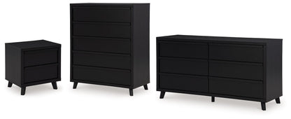 Danziar Dresser, Chest and Nightstand