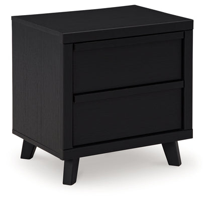 Danziar King Slat Panel Bed, Dresser, Mirror and Nightstand