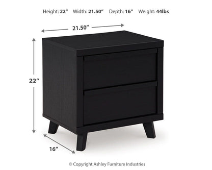 Danziar Queen Panel Bed, Dresser, Mirror, Chest and Nightstand