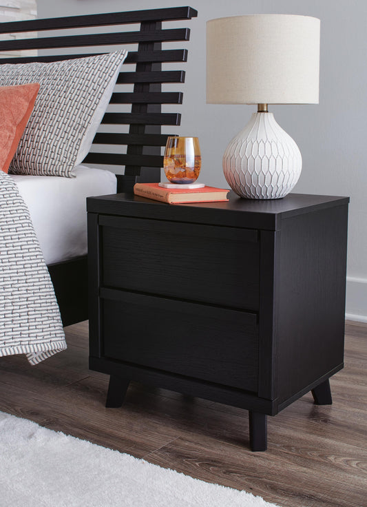 Danziar Two Drawer Night Stand