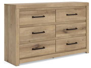 Brozmont Six Drawer Dresser
