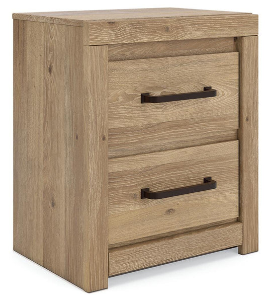 Brozmont Two Drawer Night Stand