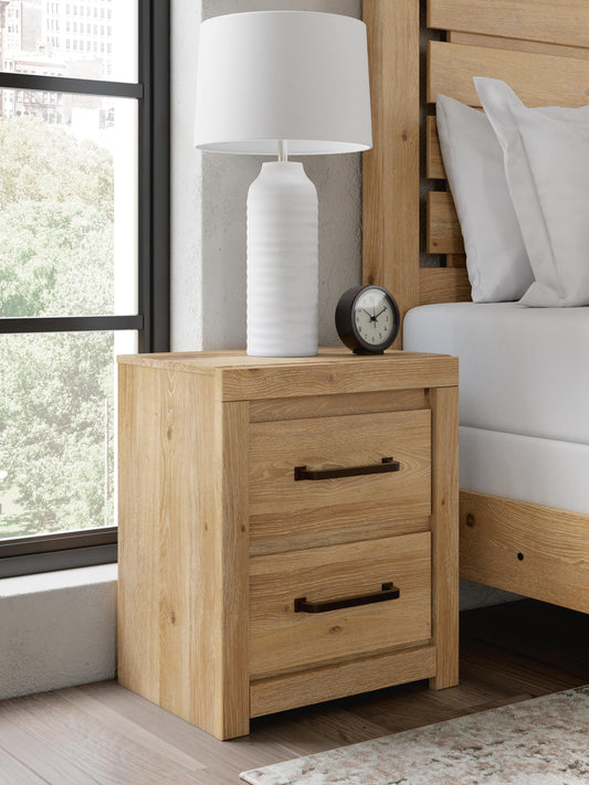 Brozmont Two Drawer Night Stand