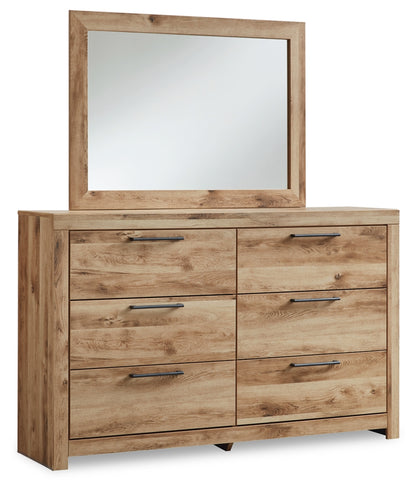 Hyanna Queen Panel Bed, Dresser, Mirror and Chest