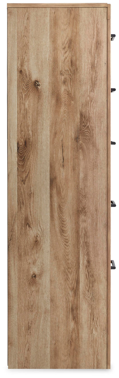 Hyanna Queen Panel Headboard, Dresser, Mirror and Chest