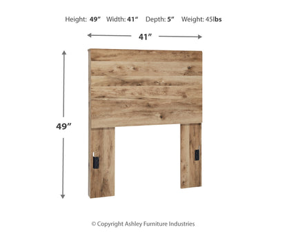 Hyanna Twin Panel Headboard, Dresser and Mirror