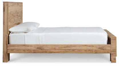 Hyanna Queen Panel Bed, Dresser, Mirror and Chest