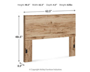 Hyanna Queen Panel Headboard, Dresser and Mirror
