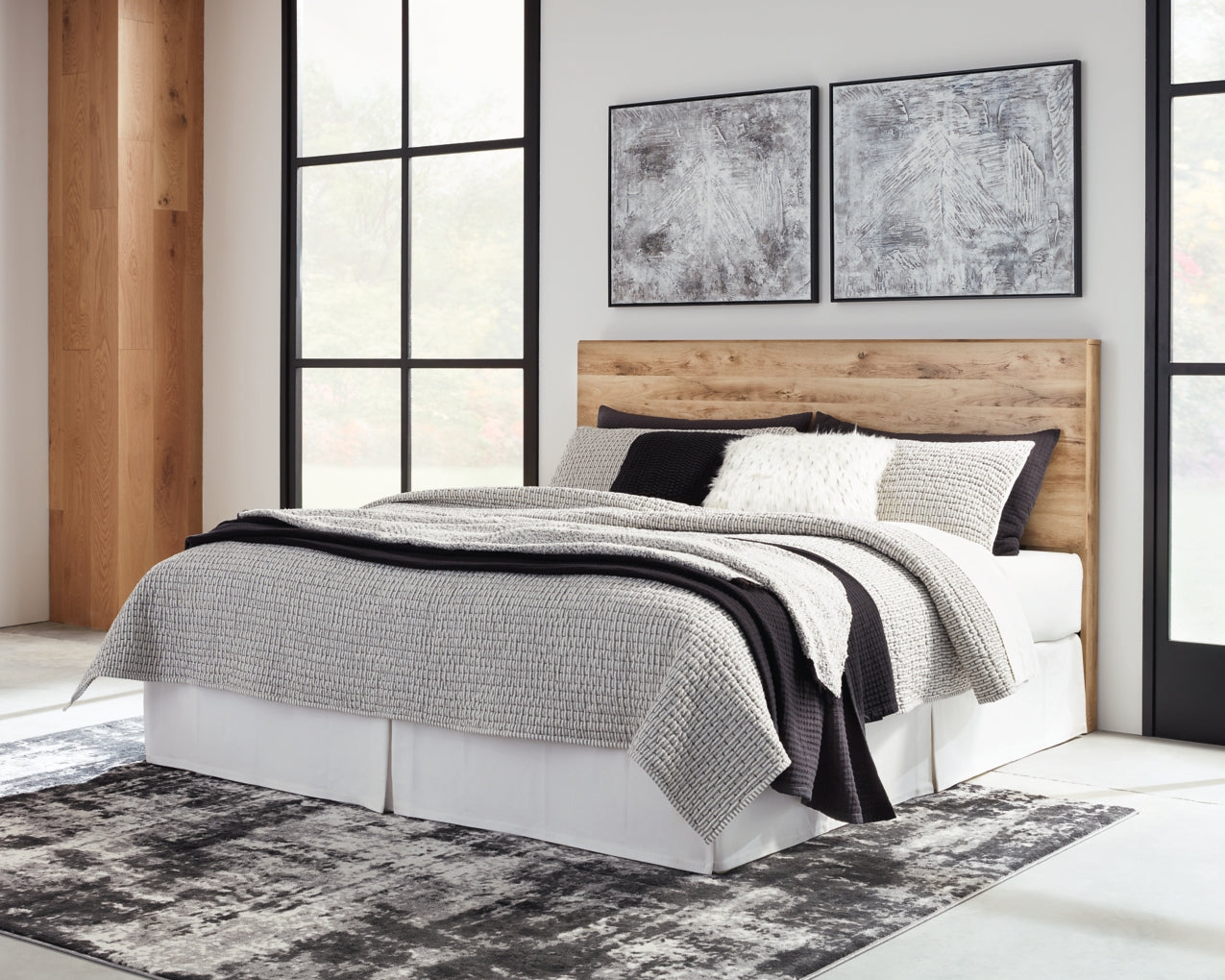 Hyanna King Panel Headboard, Dresser and Mirror