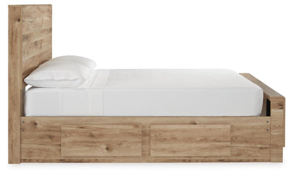Hyanna Full Panel Bed with 2 Side Storage