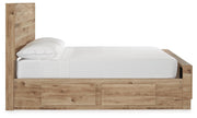 Hyanna Full Panel Bed with 1 Side Storage