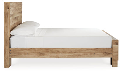 Hyanna Full Panel Bed, Dresser, Mirror, Chest and Nightstand
