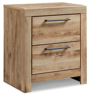 Hyanna Full Panel Storage Bed, Dresser, Mirror and Nightstand