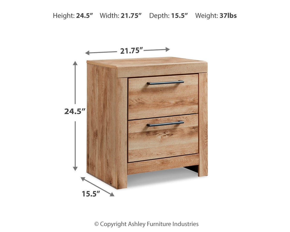 Hyanna Full Panel Storage Bed, Dresser, Mirror and Nightstand