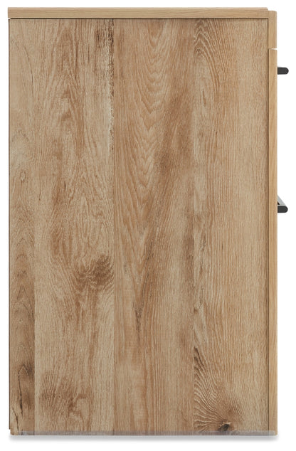 Hyanna Full Panel Headboard, Dresser, Mirror and Nightstand