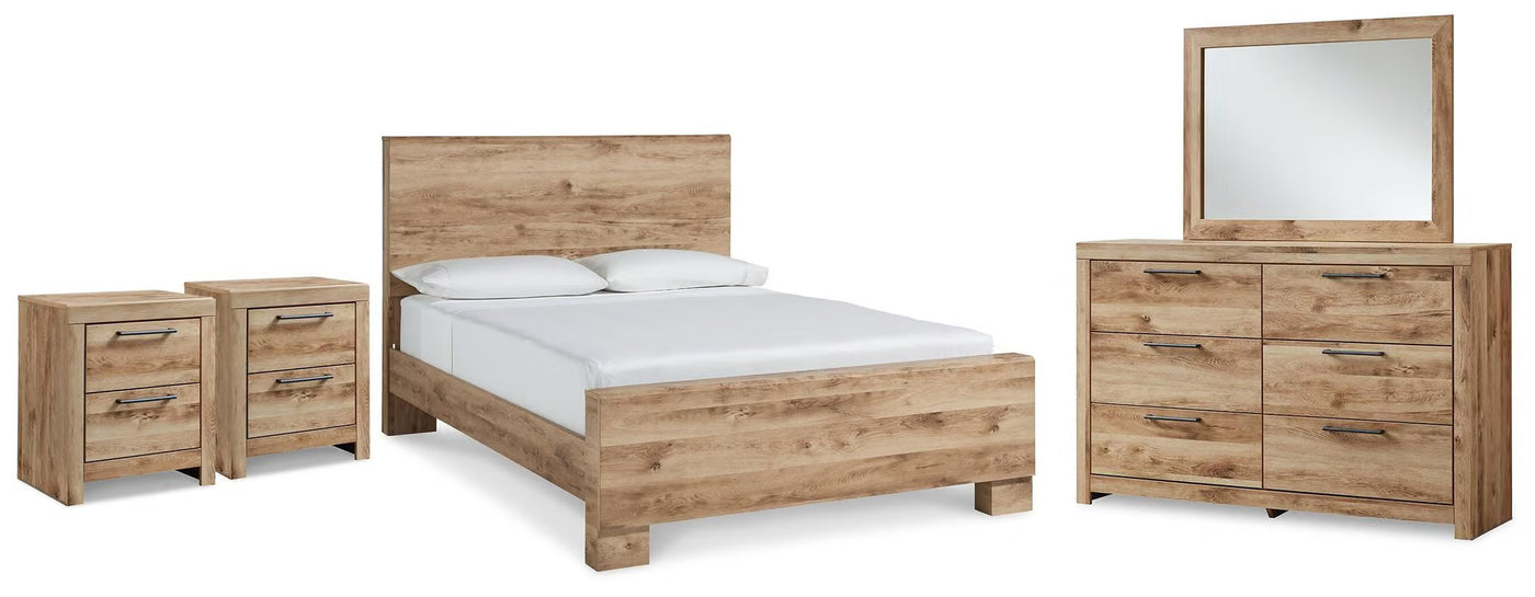 Hyanna Panel Bed 5PC Bedroom Set