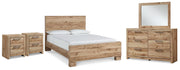 Hyanna Panel Bed 5PC Bedroom Set