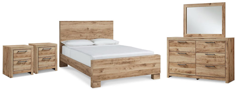 Hyanna Panel Bed 5PC Bedroom Set