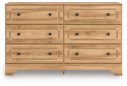 Galletyn Six Drawer Dresser