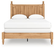 Aleaport Queen Panel Bed with Mirrored Dresser and Nightstand