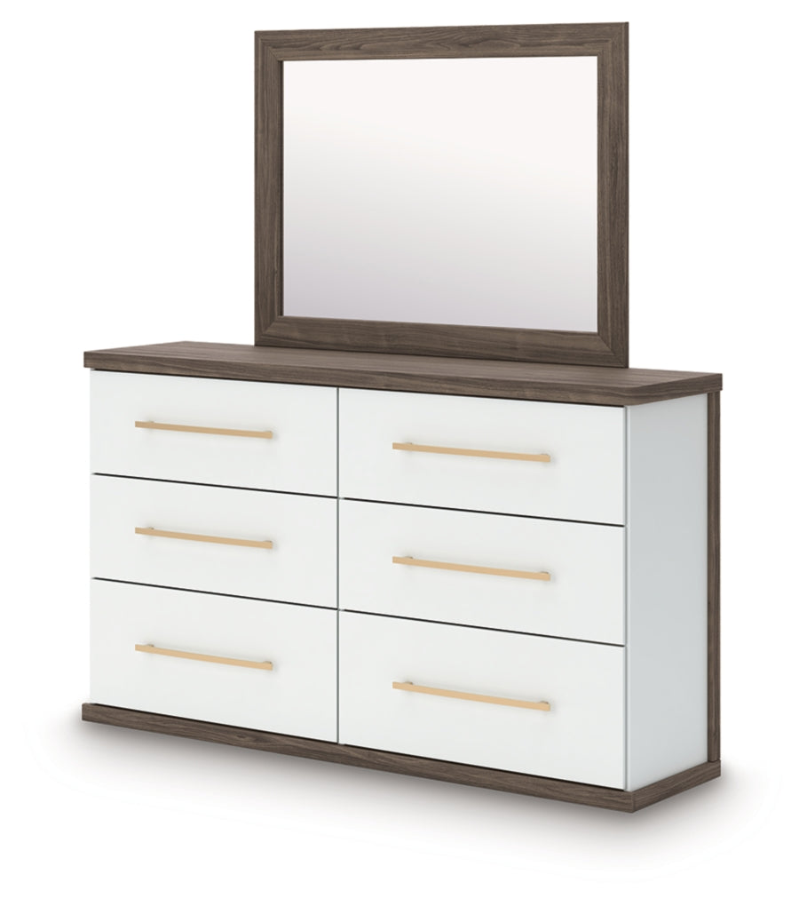 Mazilar Dresser and Mirror