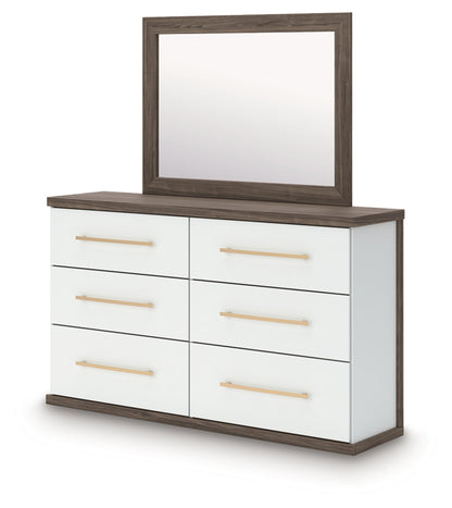 Mazilar Dresser and Mirror