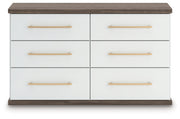 Mazilar Six Drawer Dresser