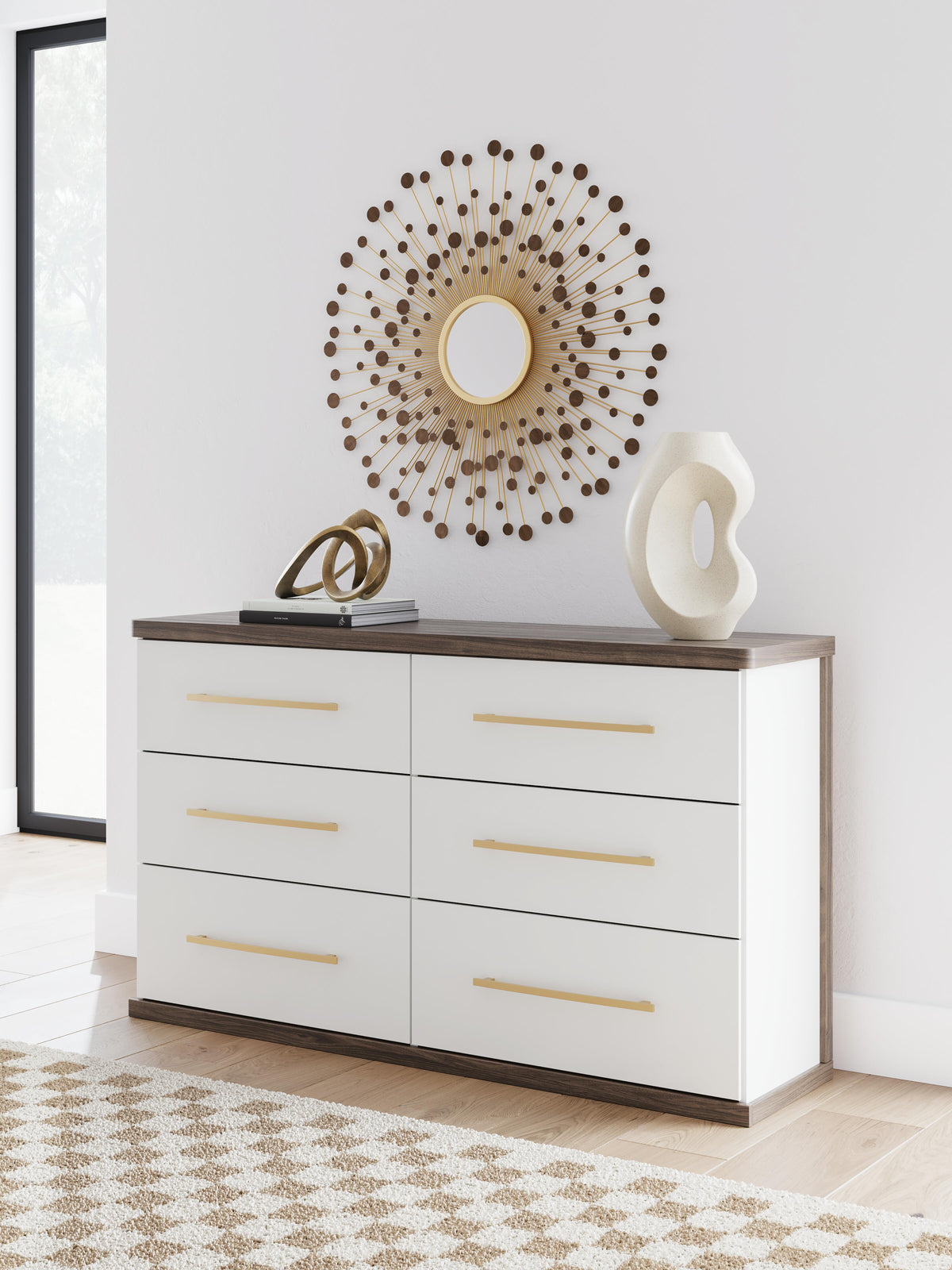 Mazilar Six Drawer Dresser