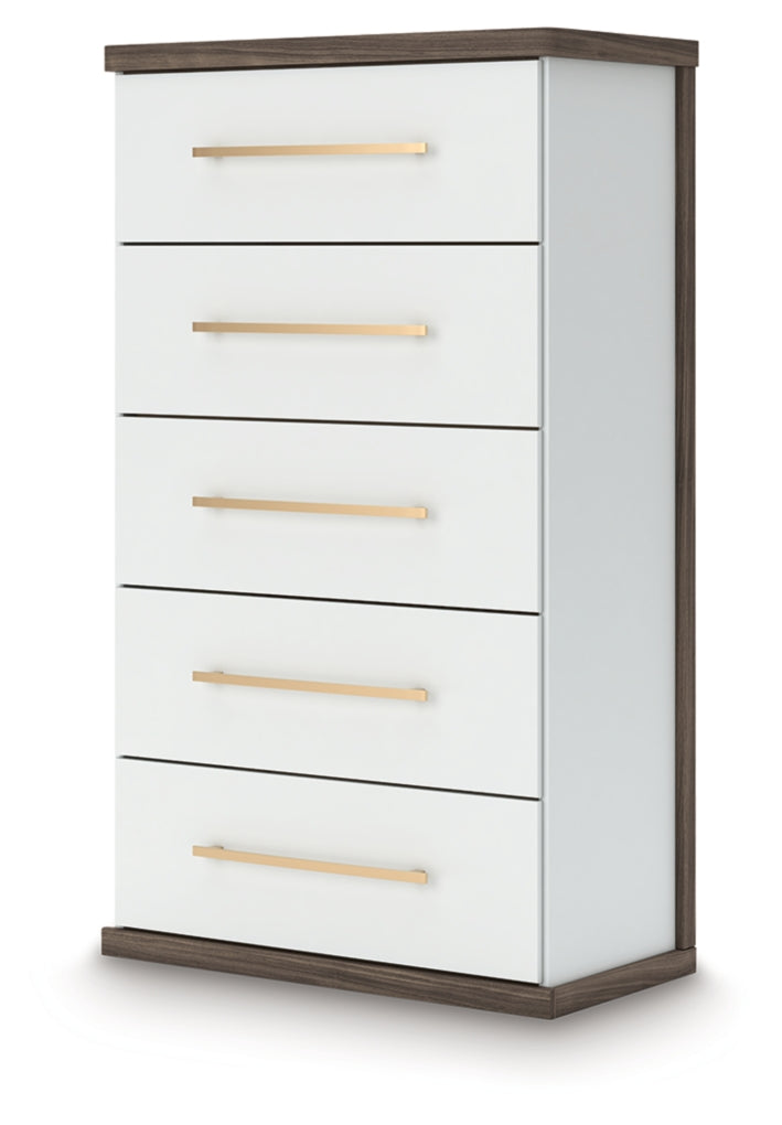 Mazilar Five Drawer Chest